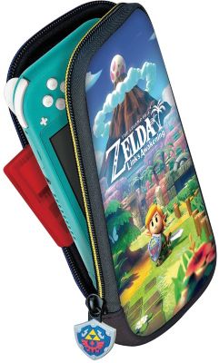 Nintendo Switch Lite Slim Travel Case Zelda NLS115, schwarz